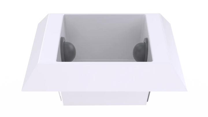 Ligature-Resistant Stainless Steel Semi-Recessed Toilet Paper Holder