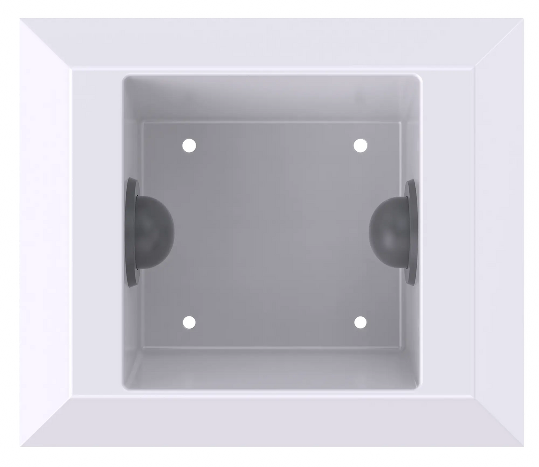 Ligature-Resistant Stainless Steel Semi-Recessed Toilet Paper Holder