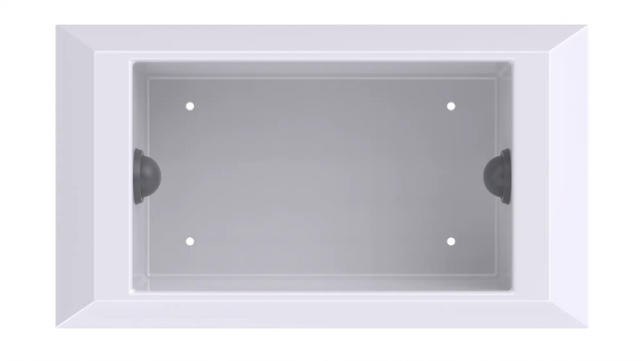 Recessed Paper Towel Holder - Ligature-Resistant Design for Secure Wall Installation