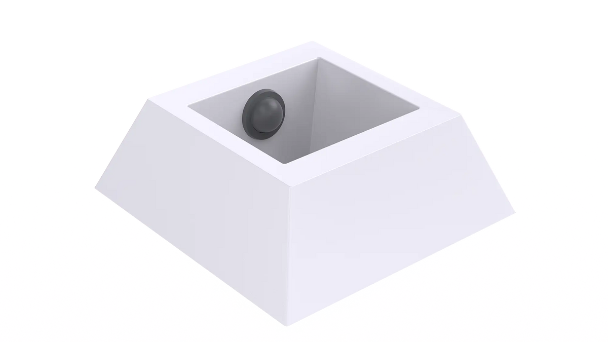 ligature-resistant surface mount stainless steel toilet paper holder is designed for secure front installation on finished walls.