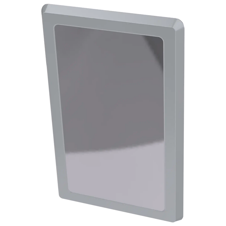 Durable Solid Surface Framed Washroom Mirror