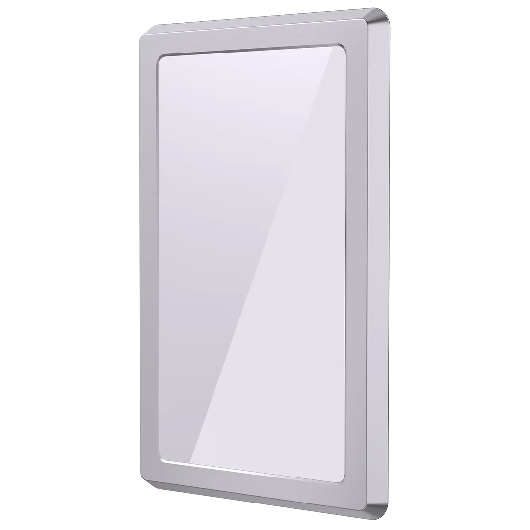 Durable Solid Surface Framed Washroom Mirror