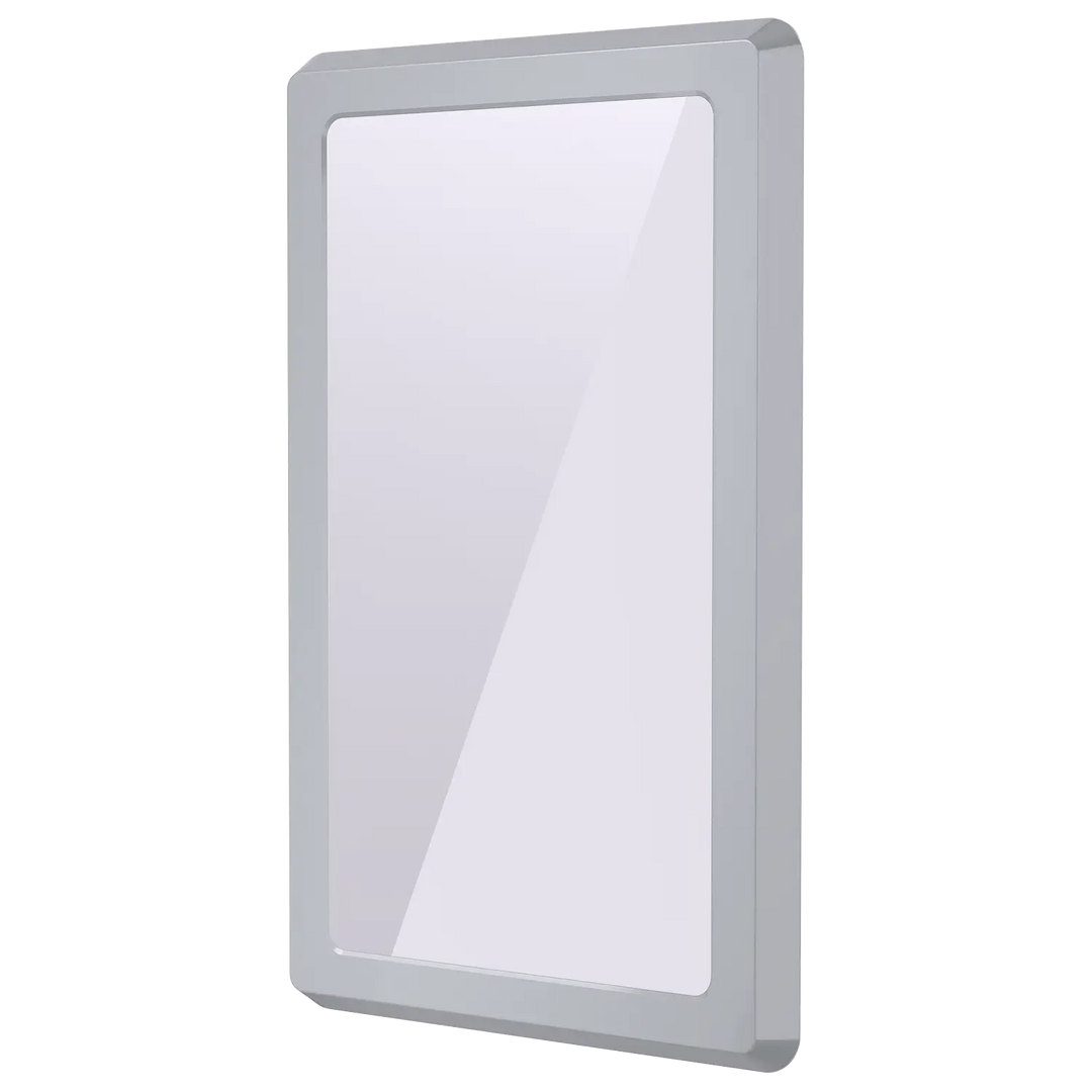 Durable Solid Surface Framed Washroom Mirror