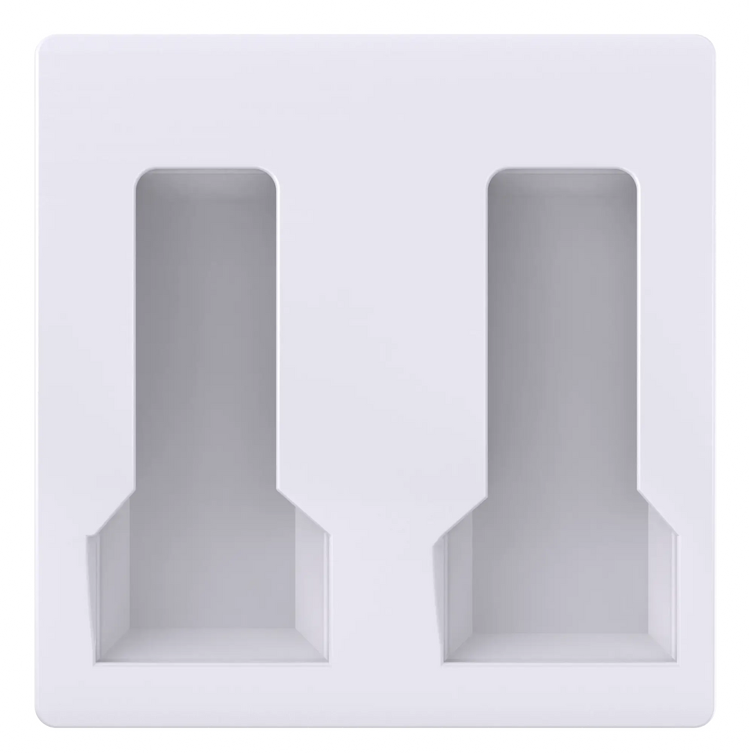 Ligature-Resistant Two-Bay C-Fold Paper Towel Dispenser