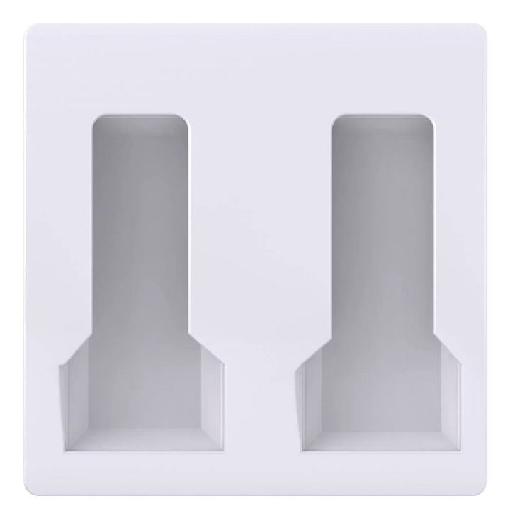 Ligature-Resistant Two-Bay C-Fold Paper Towel Dispenser