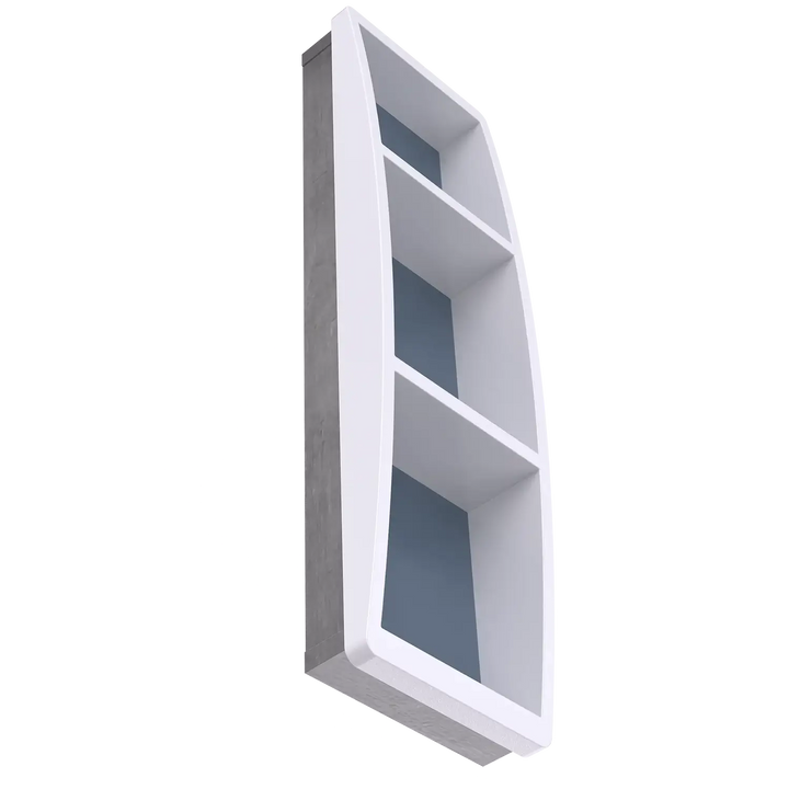 Secure and Easy-to-Install Ligature-Resistant 10" Wide Recessed Shelving