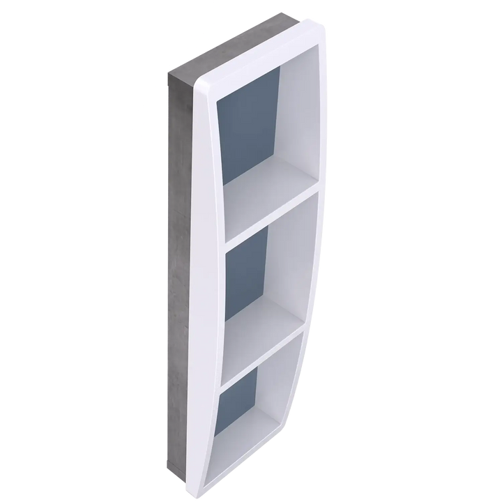 Secure and Easy-to-Install Ligature-Resistant 10" Wide Recessed Shelving