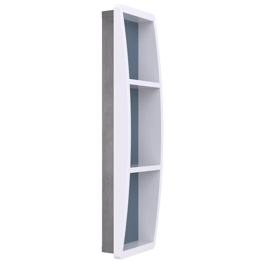 Secure and Easy-to-Install Ligature-Resistant 10" Wide Recessed Shelving