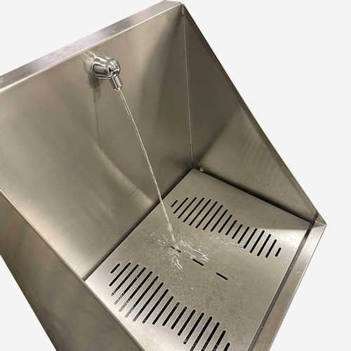 WD-1 Single Wudu Ablution Sink Stream