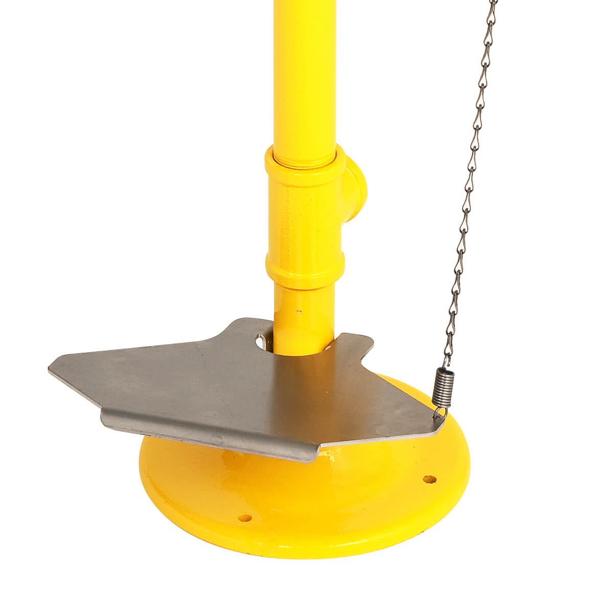 Close-up of Hand/Foot Control Assembly for Emergency Safety Equipment