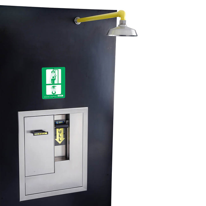S2260-PAN-RA Horizontal Mount Safety Shower with Eye Wash Station